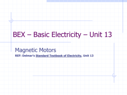 BEX – Basic Electricity