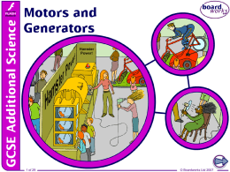 10. Motors and Generators