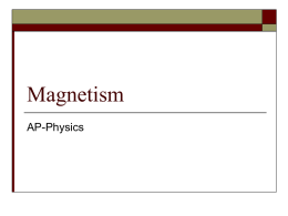 Magnetism ppt