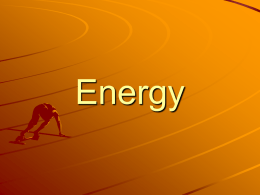 energy - SchoolNotes