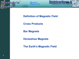 Definition of Magnetic Field