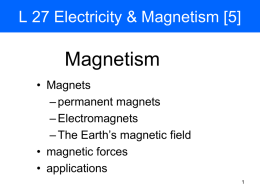 L 28 Electricity and Magnetism [5]