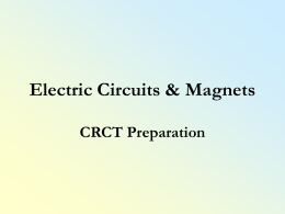 Electric Circuits & Magnets