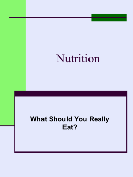 Nutrition - Renton School District