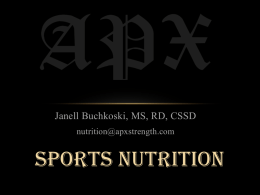 APX Nutrition