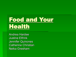 Food and Your Health - plaza