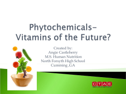 Phytochemical PowerPoint