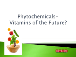Phytochemicals ppt