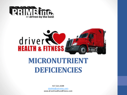 Micronutrient Deficiencies 2