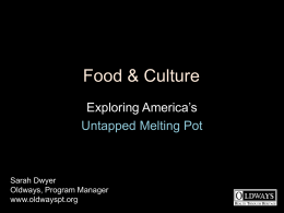 Food & culture