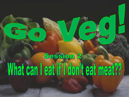 What can I eat if I don`t eat meat?