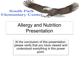 Allergy PowerPoint