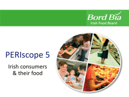 Bord Bia PERIscope Irish Consumer Food Intelligence