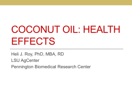 Coconut Oil & Medium