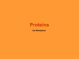 Proteins - upol.cz