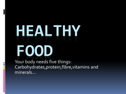 Health food