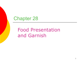Chapter 6 Nutrition
