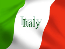 Presentazione Italiana