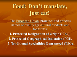 Food: Don`t translate, just eat!