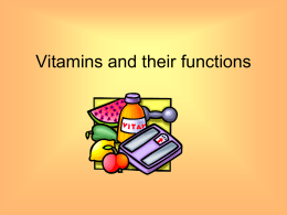 vitamins ppt