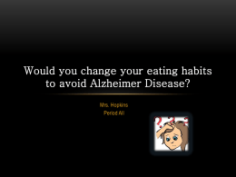 Alzheimer`s Disease Digital Research