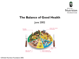The Balance of Good Health