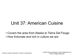 Unit 37 American Cuisine