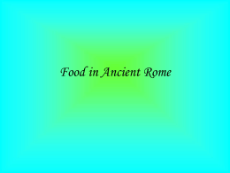 Food in Ancient Greece