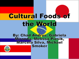 Cultural Nutrition