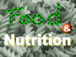 Nutrients - Fort Bend ISD