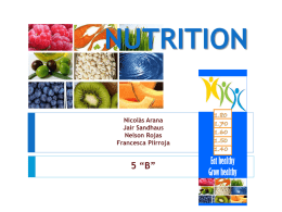 Nutrition PPt - Altair-PYP-Exhibition-2009