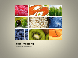 Year 7 Wellbeing