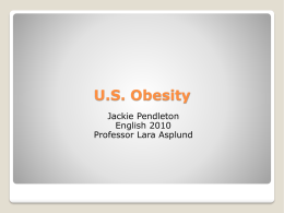U.S. Obesity