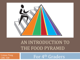 An Introduction to the Food Pyramid