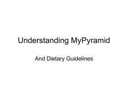 MyPyramid_Guidelines_Presentation