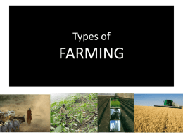 Types of FARMING