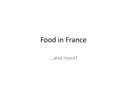 French Food by Regionx