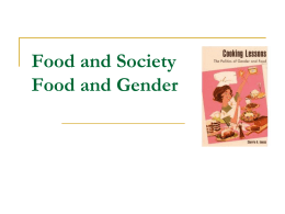 Food and society - Old