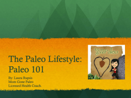 Paleo 101 - Absolution CrossFit
