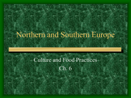 Northern and Southern Europe