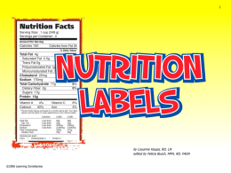 Labels powerpoint