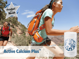 Active Calcium Plus™ is