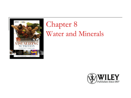 Chapter ---- Carbohydrates: Sugar, Starches