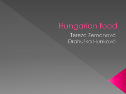 Hungary food