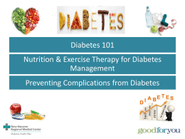 Intro to Diabetes Full Presentation (Pt. 1-3)