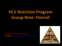 HCS Nutrition Programx