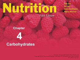 Chapter 5: Carbohydrates