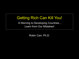 Getting Rich Can Kill You - Go-Med