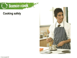 Cooking safely - Chilled Education