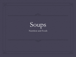Soups Notesx